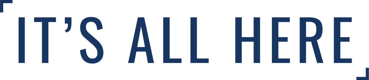 It's all here — tagline artwork